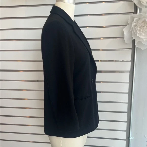 Giorgio Armani Elegant Cashmere Black Blazer - Women’s Size 10 - Picture 6 of 15